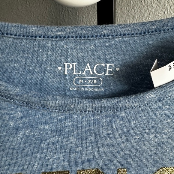 The Children's Place Blue Long Sleeve Shirt - Picture 3 of 5